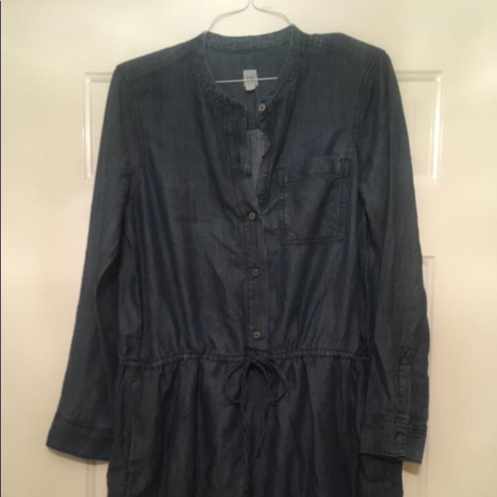 GAP denim chambray dress NWOT